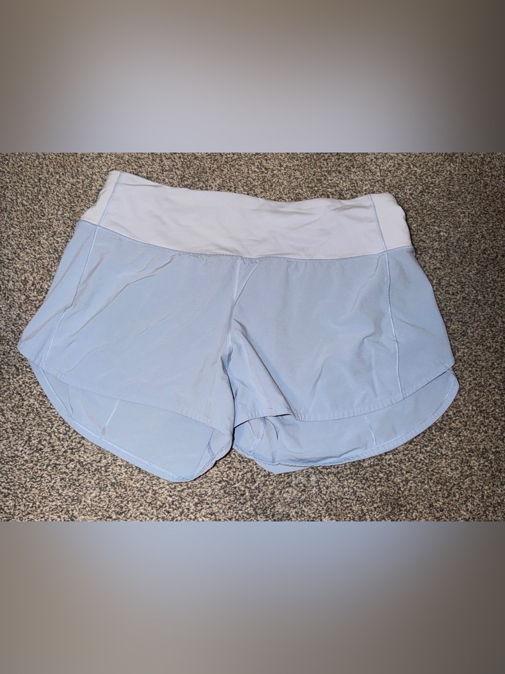 Women’s blue lululemon shorts size 12